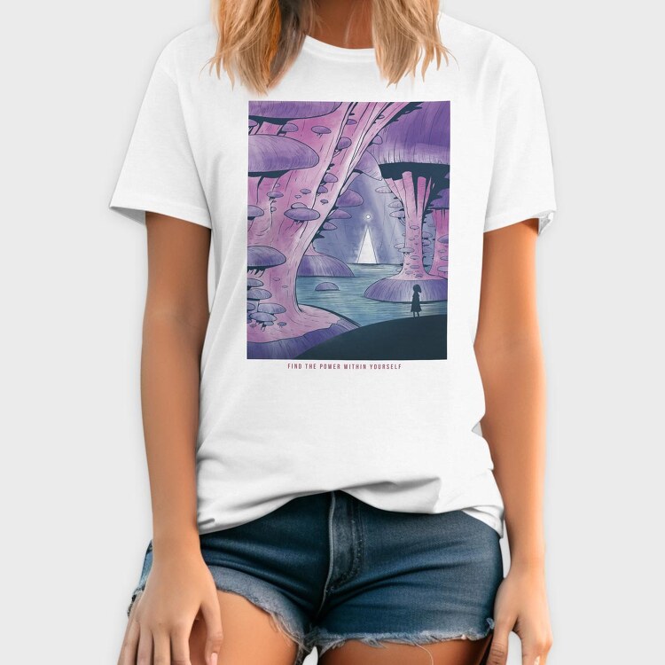Fantasy_Landscape_05, Tricou Barbati (Unisex)