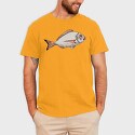 Fish Golden, Tricou Barbati (Unisex)