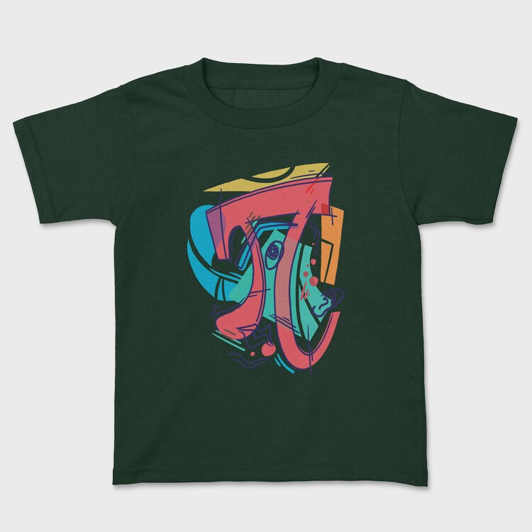 Cubist Pi, Tricou Copii