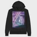 Fantasy_Landscape_05, Hanorac Oversize Barbati (Unisex)