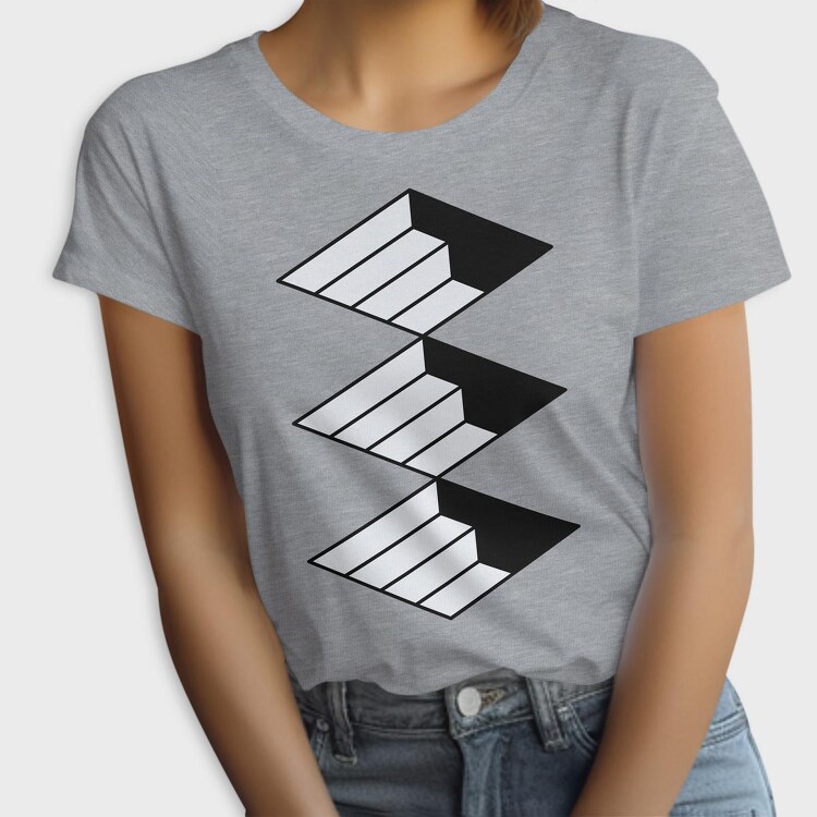 Minimal Geometric 4, Tricou Femei