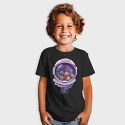 Astronaut Helmet And Planets, Tricou Copii