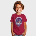 Astronaut Helmet And Planets, Tricou Copii