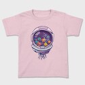 Astronaut Helmet And Planets, Tricou Copii