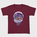 Astronaut Helmet And Planets, Tricou Copii