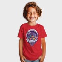 Astronaut Helmet And Planets, Tricou Copii