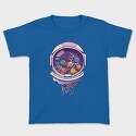 Astronaut Helmet And Planets, Tricou Copii