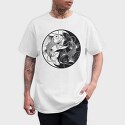 Fish Yng Yang, Tricou Barbati (Unisex)