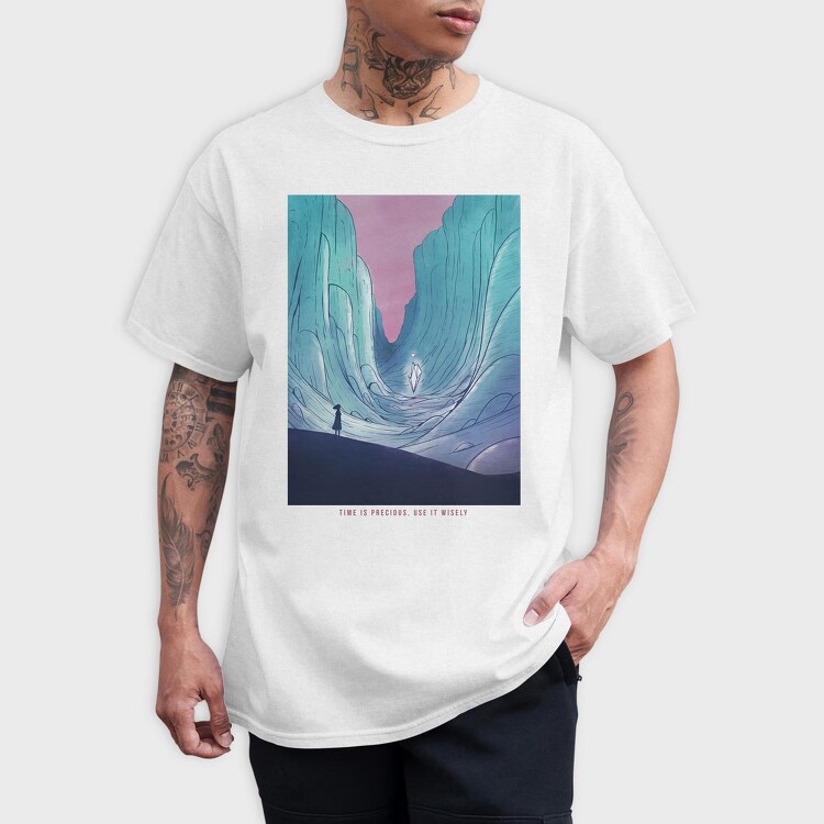 Fantasy_Landscape_09, Tricou Barbati (Unisex)