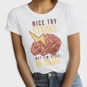 Brain Lightning Quote, Tricou Femei
