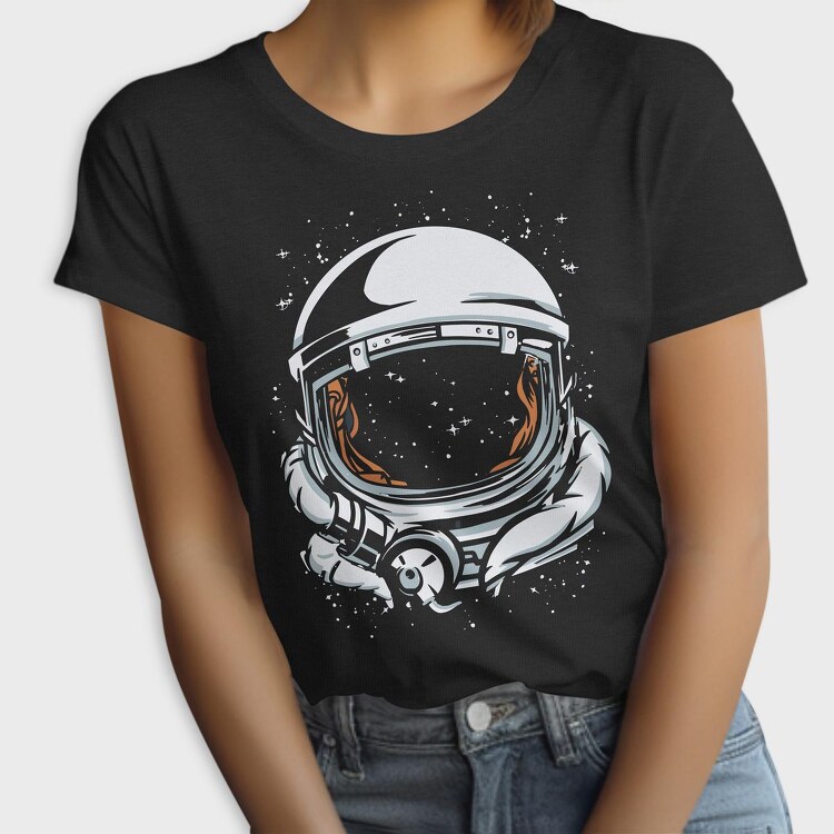 Astronaut Abstract, Tricou Femei