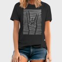 Rock Sign3 D, Tricou Barbati (Unisex)