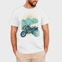 Motorcycle Adventure, Tricou Barbati (Unisex)