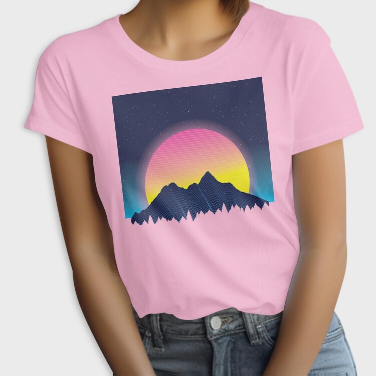 Neon Landscape, Tricou Femei