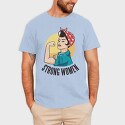 Strong Woman, Tricou Barbati (Unisex)