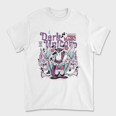 Dark Unicorn Funny, Tricou Barbati (Unisex)