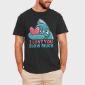 Heart Sloth, Tricou Barbati (Unisex)