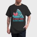 Heart Sloth, Tricou Barbati (Unisex)