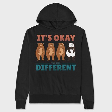 It's Ok to be Different, Hanorac Oversize Barbati (Unisex)