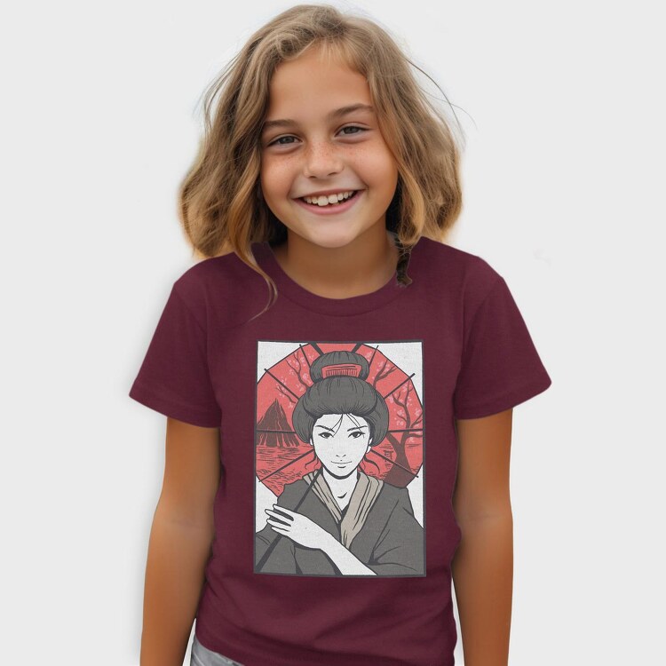 Geisha Umbrella, Tricou Copii