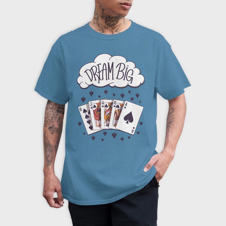 Dream Poker, Tricou Barbati (Unisex)