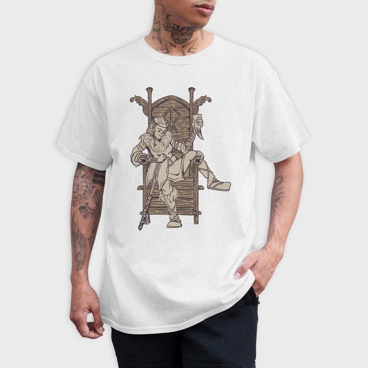 Viking Lady, Tricou Barbati (Unisex)