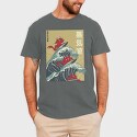 Big Wave Dragons, Tricou Barbati (Unisex)