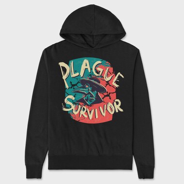 Plague Survivor, Hanorac Oversize Barbati (Unisex)