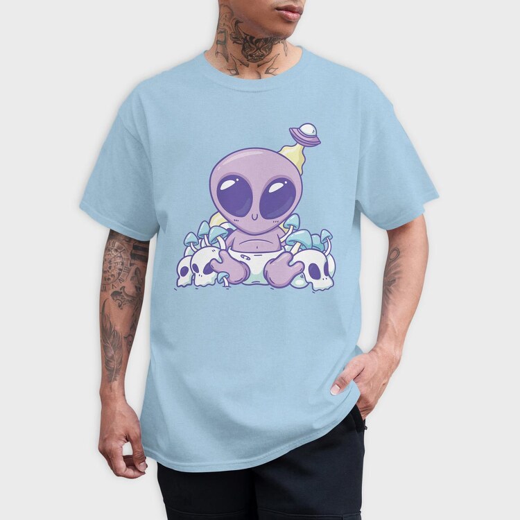 Baby Alien, Tricou Barbati (Unisex)