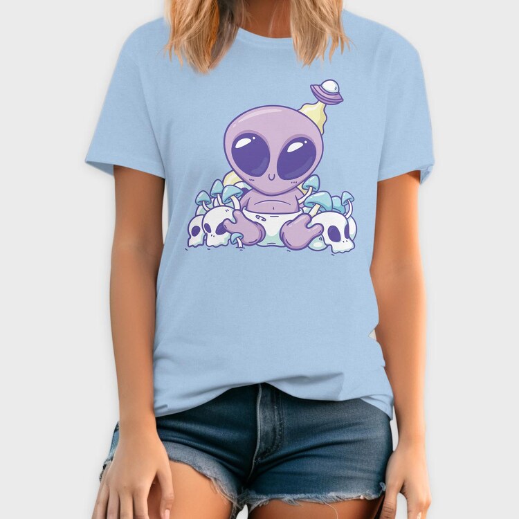 Baby Alien, Tricou Barbati (Unisex)