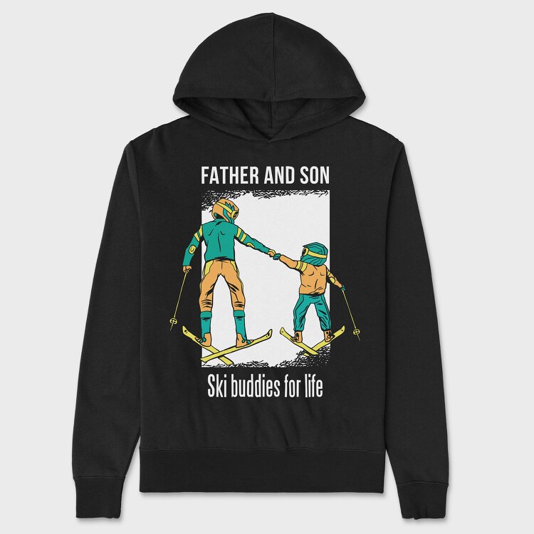 Father Son, Hanorac Oversize Barbati (Unisex)
