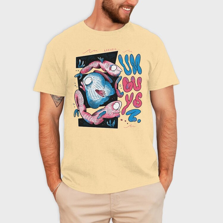 Ocean Creatures 11, Tricou Barbati (Unisex)