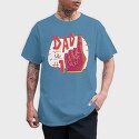 Dad Is No 1, Tricou Barbati (Unisex)