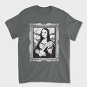 Gothic Mona Lisa, Tricou Barbati (Unisex)