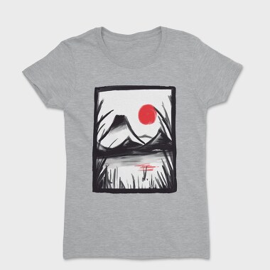 Graphite Landscape, Tricou Femei