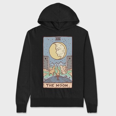 The Moon Tarot Classic, Hanorac Oversize Barbati (Unisex)