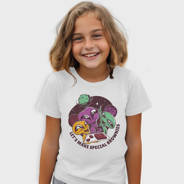 Aliens Make Special Brownies, Tricou Copii
