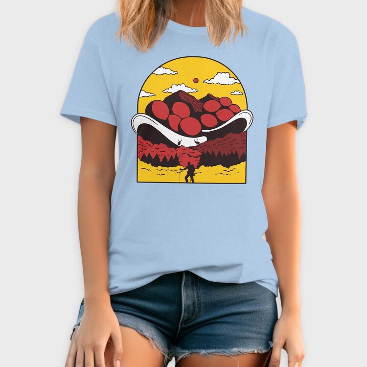 Mountain, Tricou Barbati (Unisex)