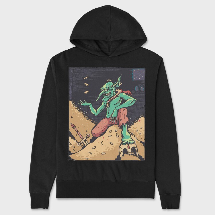 Goblin Gold, Hanorac Oversize Barbati (Unisex)