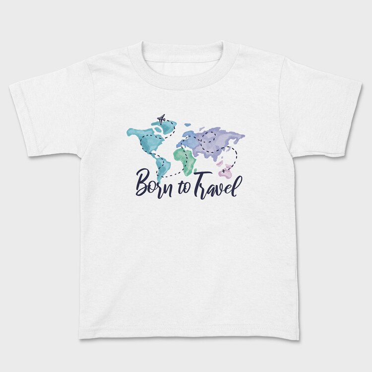 Born To Travel, Tricou Copii