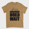 Let World Wait, Tricou Barbati (Unisex)