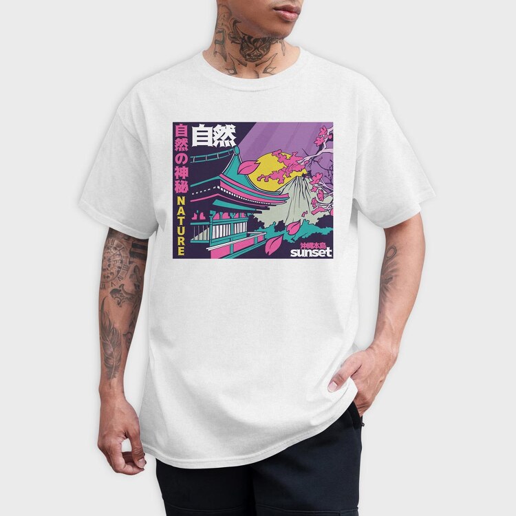 Japan Environment, Tricou Barbati (Unisex)