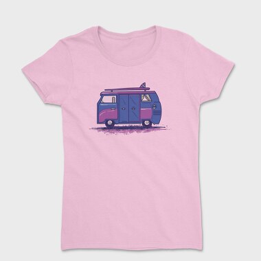 Camper Van Purple, Tricou Femei