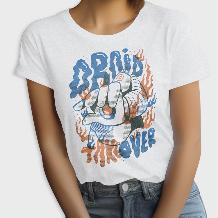 Robot Invasion 07, Tricou Femei