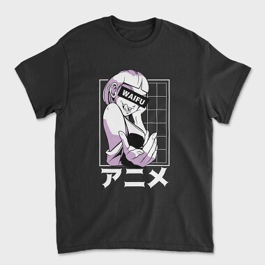 Waifu, Tricou Barbati (Unisex)