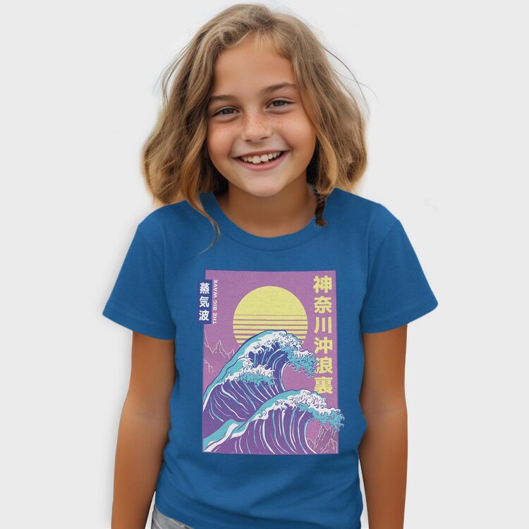 Big Wave Vaporwave, Tricou Copii