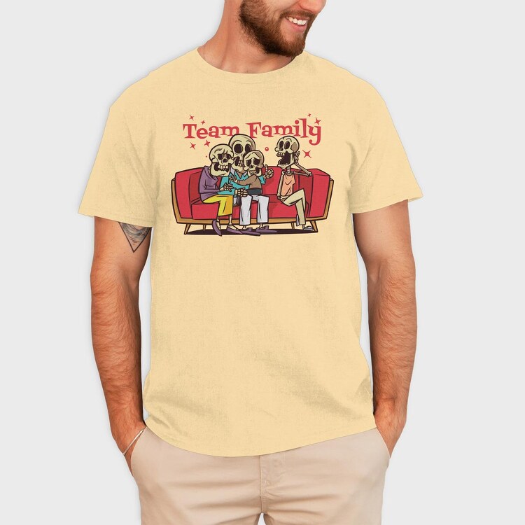 Skeletons Family, Tricou Barbati (Unisex)