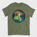 Camping Night, Tricou Barbati (Unisex)