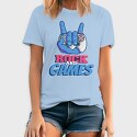Rock And Games, Tricou Barbati (Unisex)