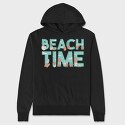 Beach Time, Hanorac Oversize Barbati (Unisex)